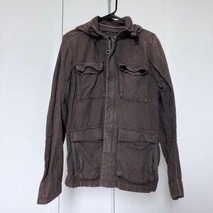 Nice Collective Brown Field Jacket Military Gorpcore Streetwear Designer Outdoor